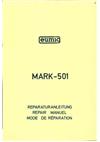 Eumig 501 manual. Camera Instructions.